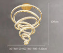 Axyaa Nordic Crystal Home Furnishings: Living Room Chandeliers, Stair Lights, Pendant Lights