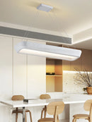 Axyaa Rectangle Pendant Lights: Minimalist Wabi Sabi Style for Dining Room, Coffee House, Bar
