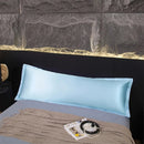 Axyaa Waterproof Ice Silk Pillowcase - Solid Color, Washable Liner Case
