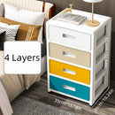 Axyaa 3-6 Tier Storage Cabinet, Stylish & Spacious Organizer for Home Décor