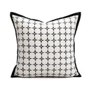 Axyaa Nordic Luxury Jacquard Pillowcase 45X45 Plush Throw Cover Home Decor