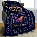 Axyaa Sister Print Flannel Blanket: Soft Cozy Warmth for Home, Travel, and Office