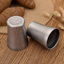 Axyaa Stainless Steel Retro Beer Mug: Double-Layer Coffee Cup for Outdoor Camping