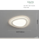 Axyaa LED Ceiling Lamp Luxury Living Room Decoration Chandelier