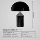 Axyaa Metal Mushroom Desk Lamp - Luxury Modern Nordic Bedroom Headboard Light