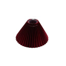 Axyaa Pleated Fabric Lampshade with Metal Frame in Various Colors