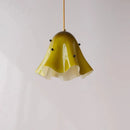 Axyaa Small Flower Glass Pendant Light for Bar, Study, Bedside, Living, Dining Room
