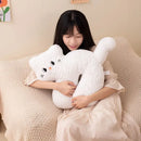 Axyaa Cartoon Animal Plush Cushion Irregular Shaped Throw Pillow