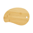 Axyaa Bamboo Fruit Cutting Board - Portable & Mini Solid Wood Board