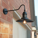 Axyaa Outdoor Industrial Wall Lamp for Courtyard Garden Lighting