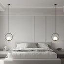 Modern Copper Glass Pendant Lights by Axyaa for Kitchen Island, Dining Room, Bedside