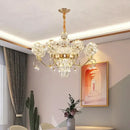 Modern Crystal Chandelier by Axyaa - Elegant Lighting for Living, Master & Dining Rooms