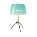 Nordic Glass Three Leg LED Desk Lamp for Study, Bedroom, Living Room by Axyaa