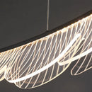 Axyaa Acrylic Feather Bird Pendant Chandelier - Modern Art Home Decoration Lighting