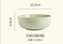 Axyaa Large Soup Bowl for Noodles - Home Ceramic Instant Noodle Bowl