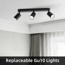Axyaa LED Ceiling Lamp Track Spotlight for GU10 Bulb Replacement