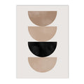 Axyaa Geometric Abstract Canvas Print Wall Art for Modern Home Decor