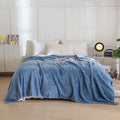 Axyaa Pineapple Plaid Fleece Sofa Blanket for Office, Travel, and Home