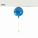 Axyaa Colorful Balloon Memory Wall Light Pull Switch Chandelier with E27 Bulbs