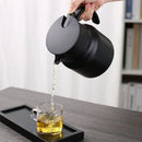 Axya Stainless Steel Stewed Teapot with Tea Insulation, Large Capacity Outdoor Tea Kettle