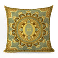 Axyaa Short Plush Moon Printed Cushion Cover for Farmhouse Sofa Decor