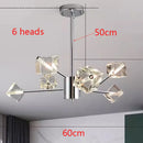 Axyaa Modern Ceiling Chandelier for Dining Room Living Room Indoor Lighting Fixtures