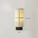 Axyaa Handmade Fabric Table Lamp LED Modern Bedroom Study Desk Light