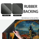 Absorbent Draining Mat for Kitchen & Bathroom by Axyaa - Quick Dry & Antiskid