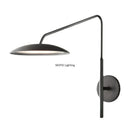Axyaa Nordic Copper Wall Lamps with Long Arm Poles for Offices, Bedrooms, and Living Rooms