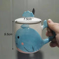 Axyaa Cartoon Ceramic Mug - Fun Tea & Coffee Cup Gift