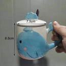 Axyaa Cartoon Ceramic Mug - Fun Tea & Coffee Cup Gift