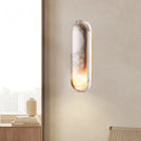 Axyaa 3D Marble Wall Light 42cm White Glass Ball for Indoor Home Decor