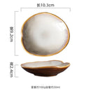 Axyaa Ceramic Seasoning Dish Snack Plate for Restaurant Tableware