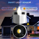 Axyaa Solar LED Tea Lights - Waterproof Outdoor Decor Candles
