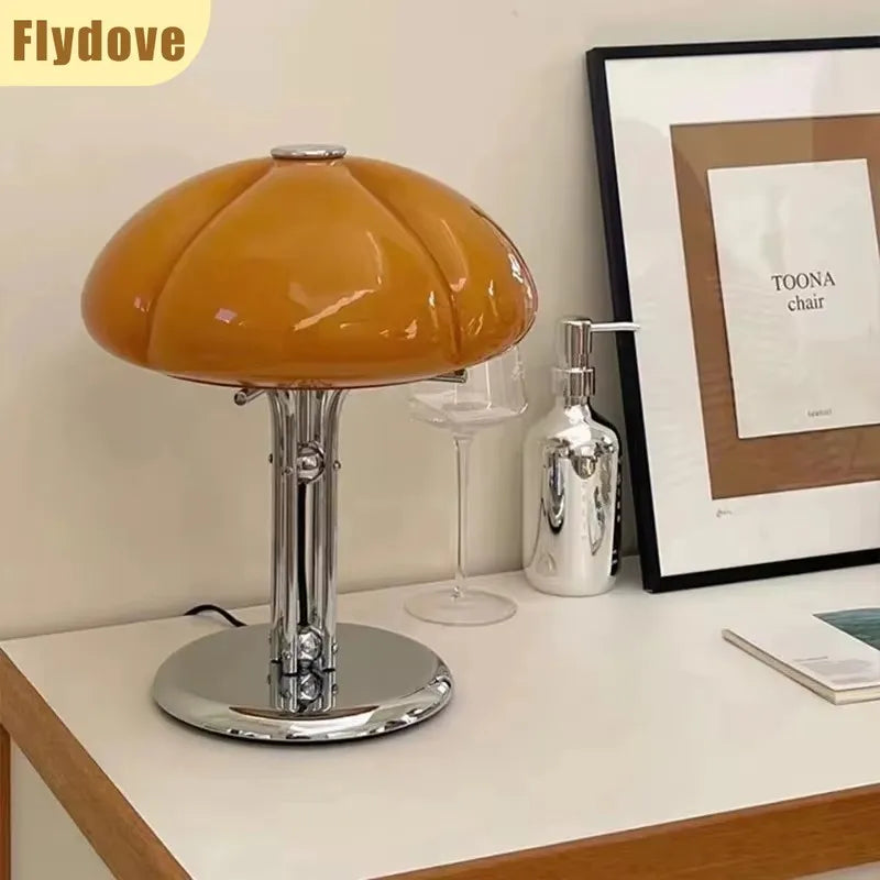 Axyaa Nordic Pumpkin LED Desk Lamp for Home Lighting Decoration