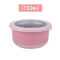 Axyaa Stainless Steel Food Sealing Bowl with Lid - Fresh-keeping Lunch Box