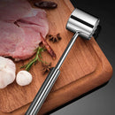 Axyaa Stainless Steel Meat Hammer for Kitchen and Commercial Use