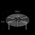 Axyaa Stainless Steel Steaming Rack - Durable Cooling Holder for Pressure Cooker