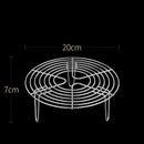 Axyaa Stainless Steel Steaming Rack - Durable Cooling Holder for Pressure Cooker