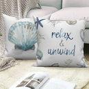 Axyaa Ocean Animals Decorative Pillowcase for Home, Bedroom, Car - 40x40 45x45 50x50cm