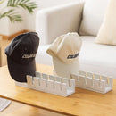 Axyaa Bamboo Baseball Cap Display Rack: Bedroom & Living Room Storage Solution