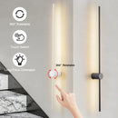Axyaa 360° Rotatable LED Wall Sconce, Touch Dimmable & Adjustable Brightness