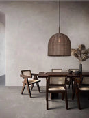 Axyaa Rattan Ceiling Chandelier for Elegant Living Room Home Decor