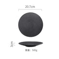 Axyaa Ceramic Pasta Plate Set for Molecular Cuisine Restaurant Tableware