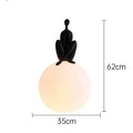 Axyaa Humanoid LED Table Lamp, Modern Floor Lighting for Bedroom and Living Room