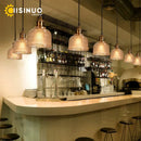 Axyaa Glass Pendant Lights for Dining Bedroom Bar Cafes - Suspension Luminaire