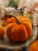 Axyaa Velvet Pumpkin Decoration Set for Fall Home Decor & Gifts