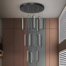 Axyaa Modern LED Pendant Chandelier for Living Room Staircase Decor