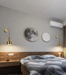 Axya LED Wall Lamps: Minimalist Luxury for Bedroom, Living Room, Hotel & TV Wall