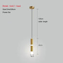 Axyaa Modern LED Tube Chandelier for Bedroom and Living Room